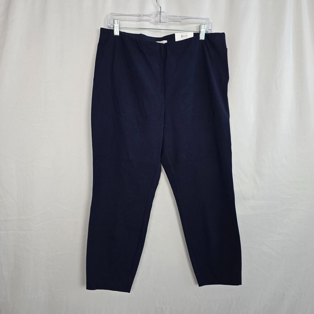 Charter Club Skinny Leg Ankle Pants Women's 16P Blue NWT